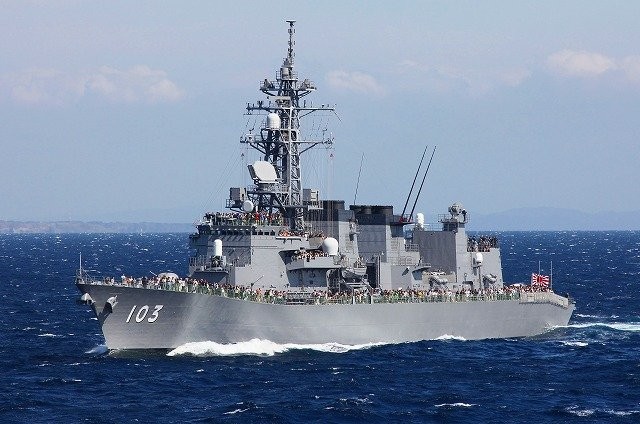 Tàu hộ vệ JDS Yuudachi DD-103 của Lực lượng Phòng vệ Biển Nhật Bản (ảnh minh họa)